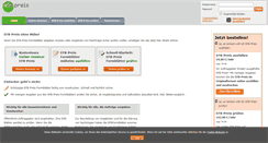 Desktop Screenshot of efb-preis.de
